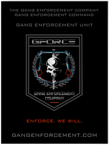 Gang Enforcement Unit Poster